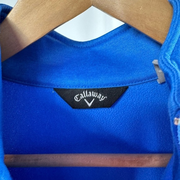 Callaway 1/4 Zip Golf Pullover in Blue Size Small - Picture 8 of 8
